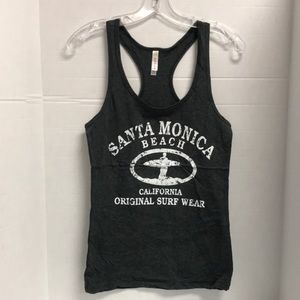 - Santa Monica surfer tank top